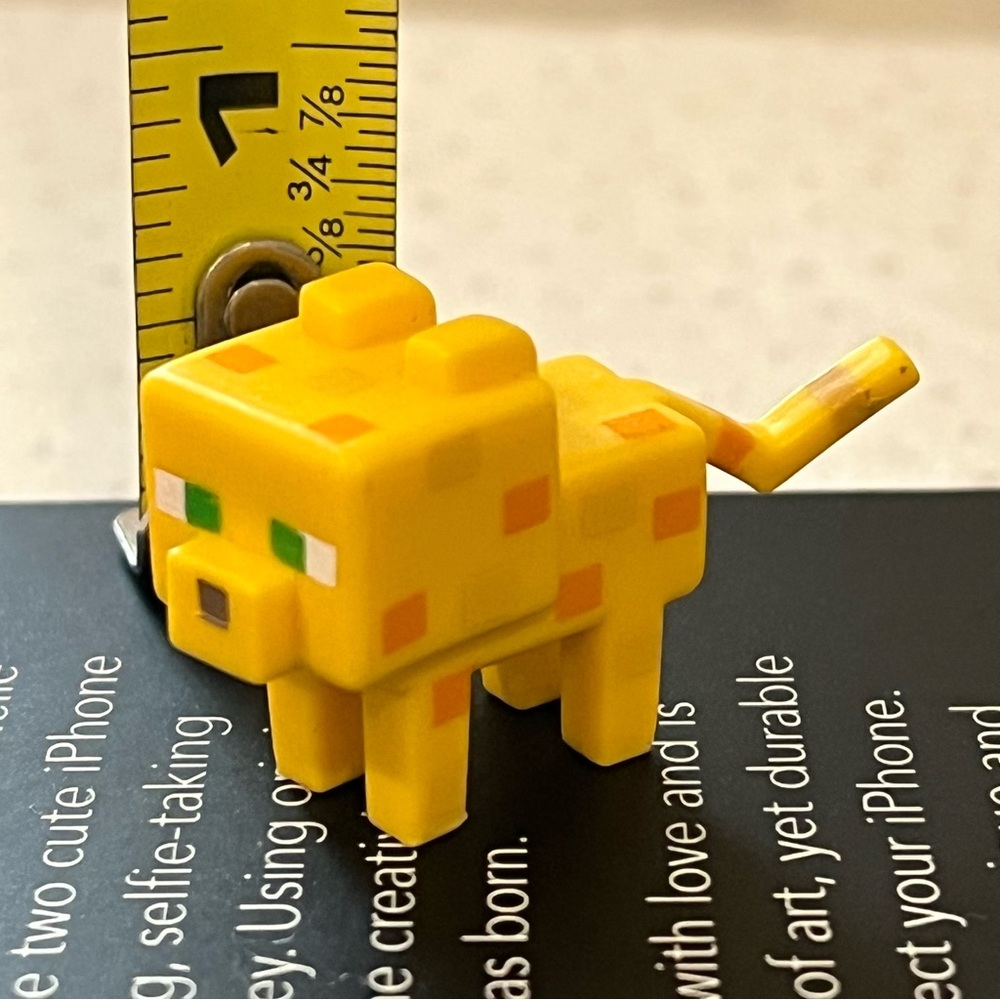 Minecraft Ocelot Stone Series Mini Figure Cat Mojang